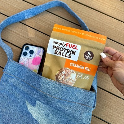 simplyFUEL Cinnamon Roll Whey Protein Balls - 8g Protein - 8oz