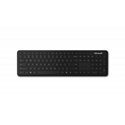 Microsoft Bluetooth Keyboard Black - Wireless Connectivity - Bluetooth - 32.81 ft - 2.40 GHz - English - Windows