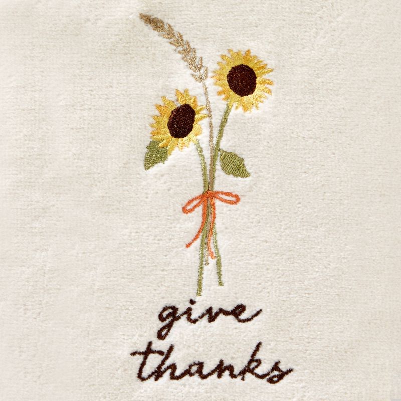 2pc Give Thanks Hand Towel Set - SKL Home, 4 of 5
