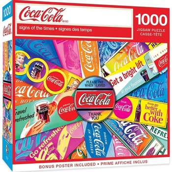MasterPieces Inc Coca-Cola Signs of the Times 1000 Piece Jigsaw Puzzle
