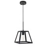Elegant Lighting Resolute 1 light black Pendant - 3 of 4