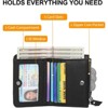 BEAFUP Small Women’s Leather Wallet Bifold Slim RFID Blocking Credit Card Holder with Zipper Coin Pocket–for Everyday Carry,Travel - 4 of 4