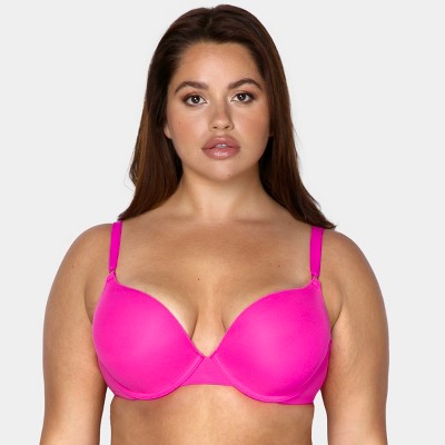 Smart & Sexy Women's Perfect Push Up Bra Blushing Rose 38A