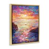 Stupell Industries Vibrant Abstract Ocean Sunset, 17" x 21" - 3 of 4