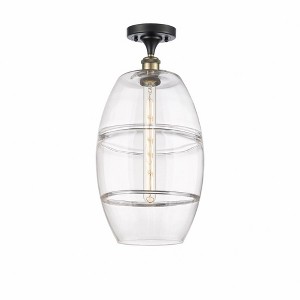 Vaz - 1 Light Semi-Flush Mount In Industrial Style-19.75 Inches Tall and 10 Inches Wide - 1 of 1