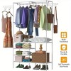 Clothing Racks for Hanging Clothes with Shelves, Portable Closet System Organizer Garment Rack for Clothes Storage - 4 of 4