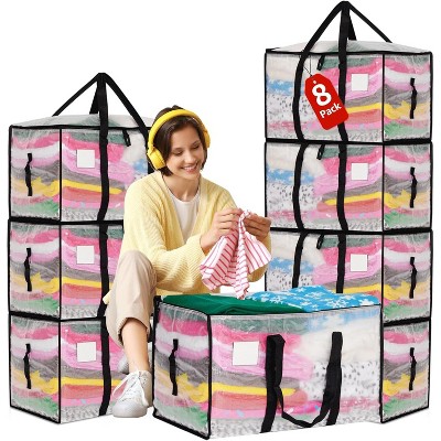 2/4/6/8/10/12 Pack Moving Bags Heavy Duty Extra Large, Alternative for Moving Boxes & Moving Supplies