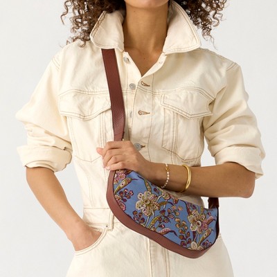 Vera Bradley Women's Oxford Canvas Springbrook Sling Crossbody Bag Begonia Fields — фото 3