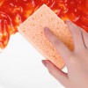 REGALWOVEN Kitchen Household Cleaning Non-Scratch Cleaning Sponge 6 Pcs - 4 of 4