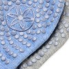 Gaiam Adult Studio Select Barre Liner Athletic Socks 2pk - Blue - One Size Fits Most - 4 of 4