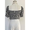 Women's Wo's Wild Stripes Top - beige botany - 2 of 2