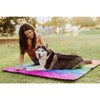MLB Atlanta Braves Vista Outdoor Picnic Blanket & Tote - Rainbow/Black - 4 of 4
