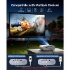 Mini Projector for iPhone, ELEPHAS 2025 Upgraded 1080P HD Projector, 8000L Portable Projector with Tripod - 4 of 4