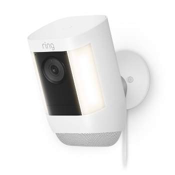 Ring Spotlight Cam Plus (battery) - White : Target