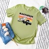 Simply Sage Market Happiness Comes In Waves Stripes Short Sleeve Tee - 3 of 4
