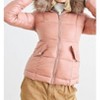 Women's Faux Fur Water Resistant Jacket - Coalition LA - 4 of 4