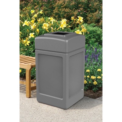 Outdoor Trash Can Containers Target, Small Outdoor Trash Barrels