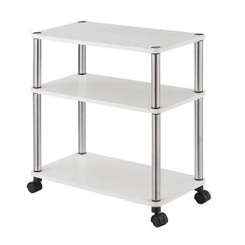 Designs2Go 3 Tier Office Caddy with Wheels - Breighton Home