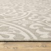 Oriental Weavers Portofino 1831H Grey/ Ivory Indoor/Outdoor Area Rug - 3'3" x 5' - 4 of 4