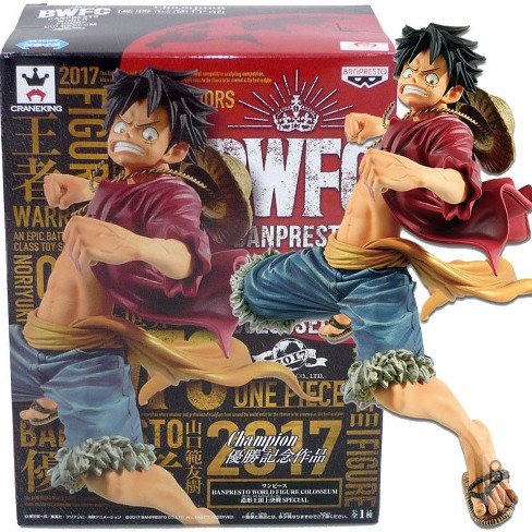 Banpresto World Figure Colosseum Champion One Piece Monkey D Luffy 6 Statue Target