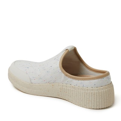 Женские кроссовки Dearfoams Women's Lila Mule Slip-On Sneaker - Cream Size 10 — фото 6