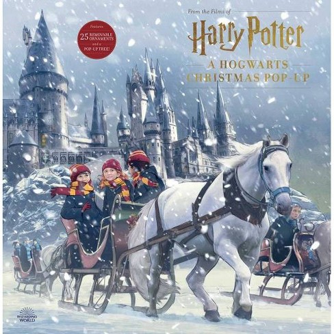 Harry Potter A Hogwarts Christmas Pop Up Advent Calendar by Insight Editions Hardcover