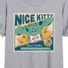 Women's - Disney - Nice Kitty Oversized Graphic T-Shirt - 2 of 4