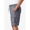KingSize Men's Big & Tall 8" Cargo Swim Trunks - 4 of 4