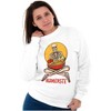 Zen Skeleton Yoga Ramen Namaste Sweatshirt for Men or Women Brisco Brands - 4 of 4