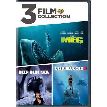 3 Film Collection: The Meg / Deep Blue Sea / Deep Blue Sea 2 (DVD)(2019)