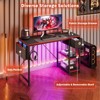 Bestier 47 Inch LED Computer Desk with Storage Drawer - 2 of 4