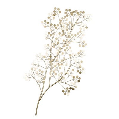 Loma Gold Branches Indoor/Outdoor Wall Décor - Southern Patio