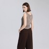 Women's Slim Fit Ruched Tank Top - A New Day™ Gold Rouge - 3 of 4