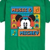 Boys' - Disney - Music And Mickey Short Sleeve Graphic T-Shirt - 2 of 4