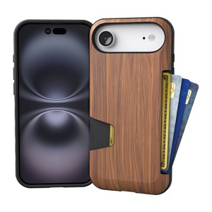 Smartish iPhone 17 Wallet Case - Wallet Slayer Vol 1 - Slim Grip Card Holder Cover - 1 of 4