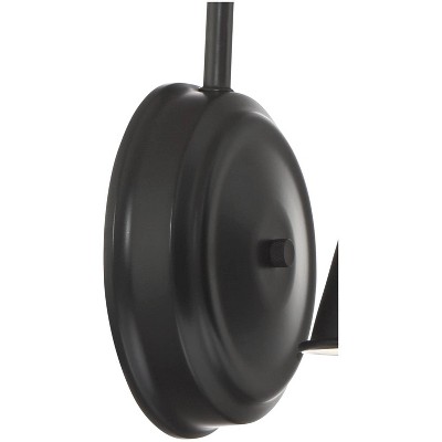 Black Metal Barn Light with Adjustable Arm for Outdoor Patio