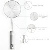 Unique Bargains Stainless Steel Mesh Colander Sieve Kitchen Ladle 4.7" Dia Strainers Silver Tone 1 Pc - 4 of 4