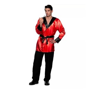 Satin Smoking Jacket Adult Costume - 1 of 4