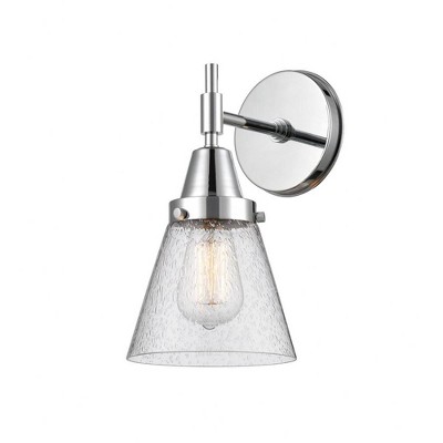 Cone - 1 Light Wall Sconce-11 Inches Tall and 6.25 Inches Wide