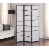 NicBex Room Divider Folding Privacy Screen with Geometric Lattice Design Partition for Home & Office - 2 of 4