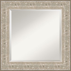 Amanti Art Luxe Beveled Framed Bathroom Vanity Wall Mirror - 1 of 4