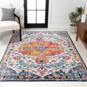 JONATHAN Y Anaise Ornate Boho Medallion Area Rug - 1 of 4