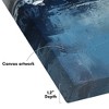 Americanflat 24x24 Canvas Wall Art Featuring Blue, Grey and Neutral Tones - Gallery Wrap - Landscape Wall Art - 3 of 4