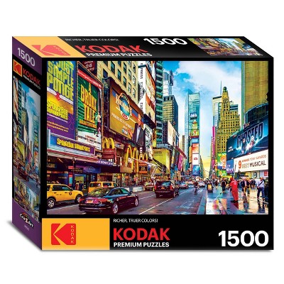 Kodak Times Square & 7th Ave, Manhattan NY Jigsaw Puzzle - 1500pc