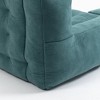 GustoWave Fluffy Bean Bag Chair, Comfortable Bean Bag, Super Soft Lazy Sofa Chair with Memory Foam and Ottoman, 38.6''*36.6''*30.1'' - 4 of 4