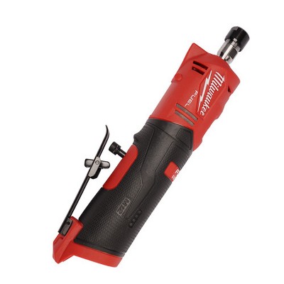 Milwaukee M12 12V Fuel 1/4" Straight Die Grinder Cordless Lithium-Ion 2486-20 : Milwaukee : Milwaukee