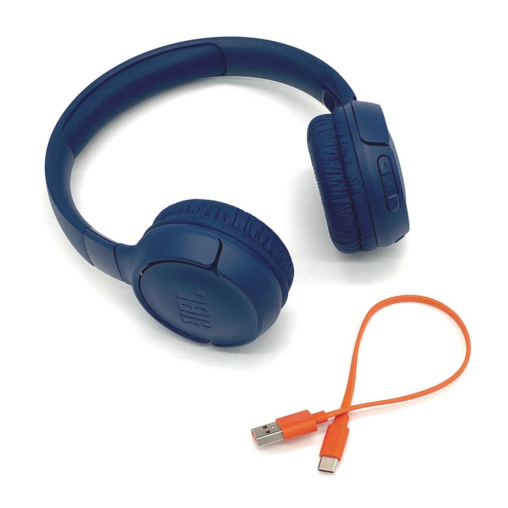 Refurbished JBL Tune 520BT Bluetooth Wireless On-Ear Headphones - Blue - Target Certified Refurbished