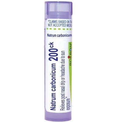 Natrum Carbonicum 200CK by Boiron Homeopathic Single Medicine For Allergy  -  80 Pellet