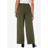 Jessica London Women's Plus Size Stretch Knit Crepe Wide Leg Pant - 3 of 4