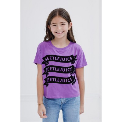 Beetlejuice Big Girls T-Shirt Purple 14-16 — фото 2